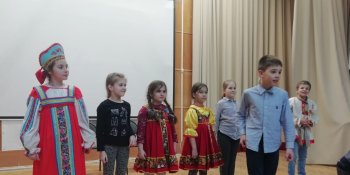 Репетиция миниатюры 18.03.2019 год. Студия Забава 9-12 лет