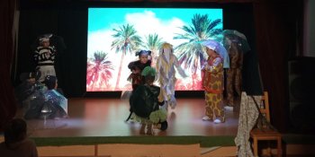 Постановка "Мартышкино завтра" на сцене ГБУК ЦДиК "Южное Бутово" 01.12.2019.